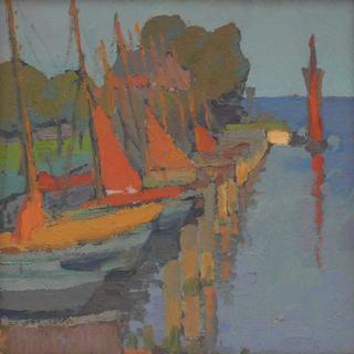 Harbor at the Baltic Sea