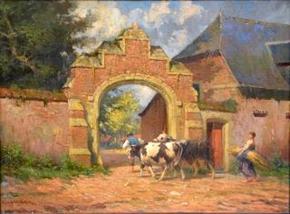 The Entrance of a Farmyard