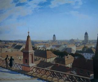 Panorama of Berlin from the Roof of the Church of Friedrichswerder