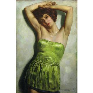 Woman in Green
