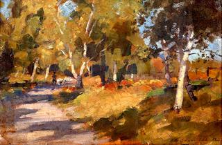 Treescape with Shepherd