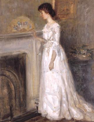 At the Fireplace