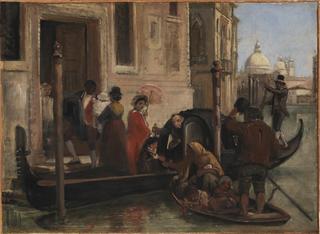 Landing in Venice: In the Distance S. Maria delle Salute