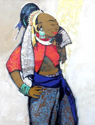 An Adorned Figure