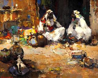 Bric-a-Brac Merchant, Marocco