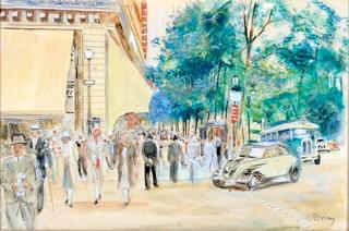 French Street Scene