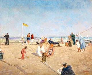 Deauville, the Beach