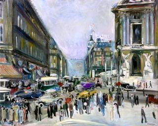 Boulevard Haussman, Paris