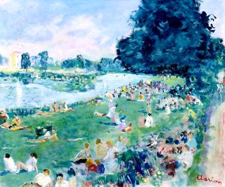 By the Lake, Bay sun Marne