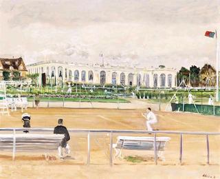 Tennis Party in Deauville