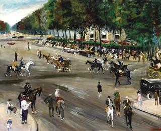Boulevard in Spain