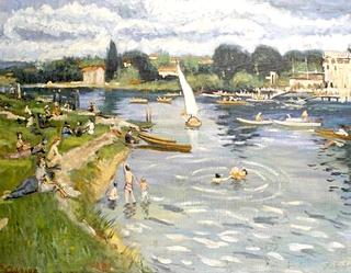 Bathers in the River