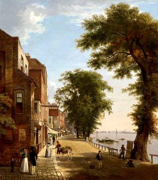 View of the Thames Embankment