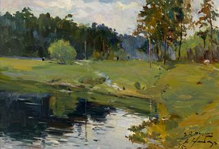 The Moskva River by Nikolina Hill