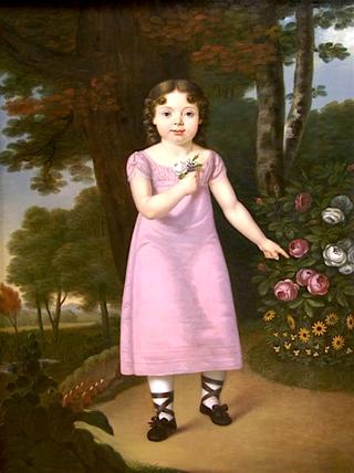Young Girl in a Garden