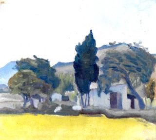 Landscape with Yellow Field