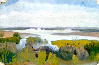Beach Scene in Trouville