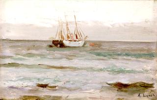Ship off the Coast