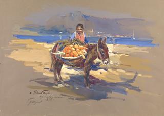 Fruit Seller, Greece