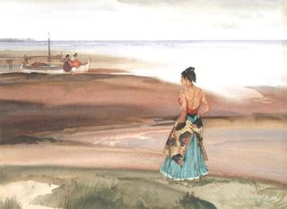 Romira and Two Children