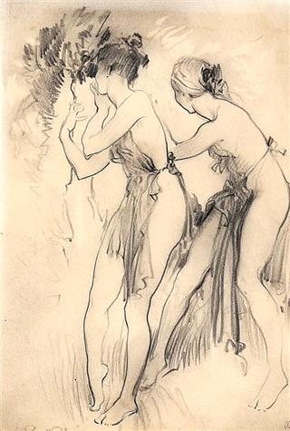 Two Nymphs