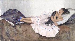 The Dancer Zelinda Resting