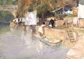 On the Baise at Lavardac, south-west France