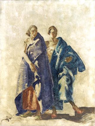 Two Standing Figures