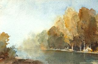 October Morning on the Baise, near Lavada