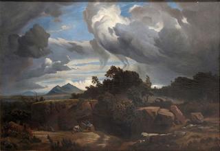 Landscape with Peasants