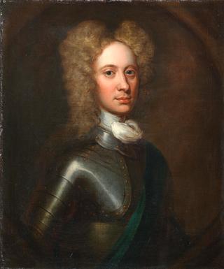Portrait of John, 2nd Duke of Argyll, half-length, in armour