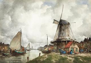 Windmill on the Canal