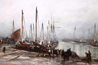 The Fishing Fleet in Harbour