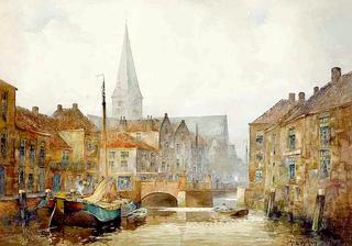 A Dutch Waterway in Breda
