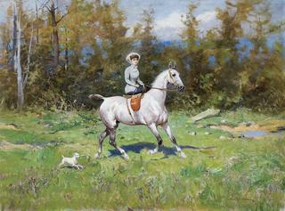 The Amazon on a White Horse