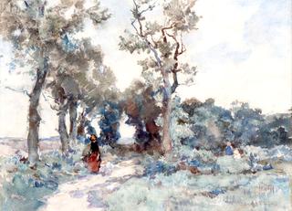 Picking Berries on a Summer Day
