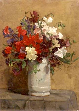 Lathyrus: Sweetpea in a Vase