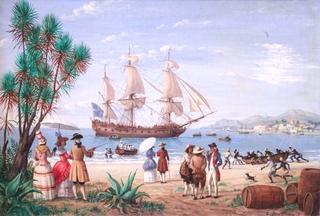 The Frigate Arriving from France