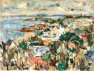 View of the Mediterranean Sea