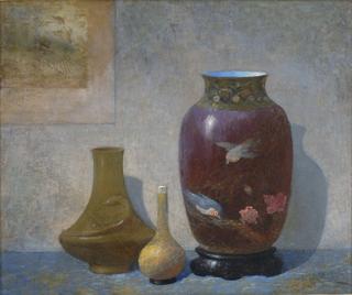 Still Life of Asian Ceramics