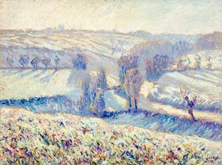 Winter Landscape in Creuse