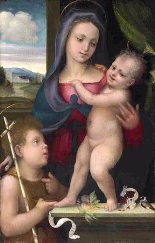 Madonna and Child with Saint John the Baptist