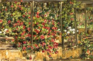 Impressionist Rose Garden