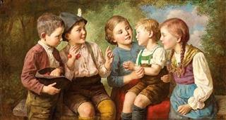 Children with Cherries