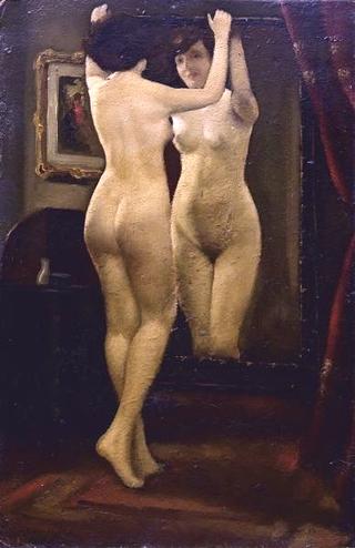 Nude with Mirror