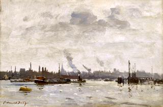 The River Ij at Amsterdam