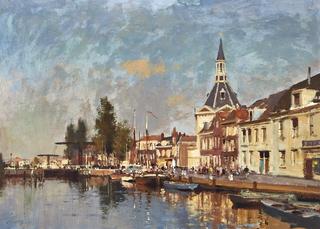 The Lock at Liedschendam - Holland