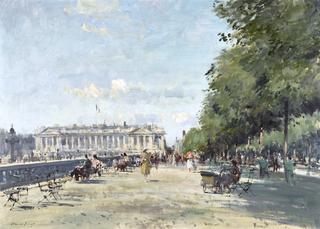 Terrace of the Tuileries Gardens