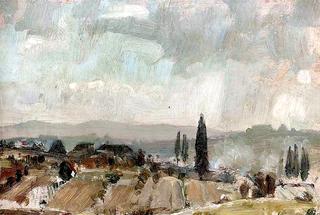 Landscape near Siena