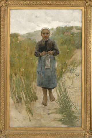 Girl in the Dunes